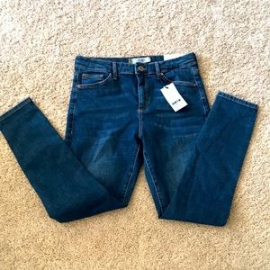 Topshop Sidney Mid Rise Ankle Jeans